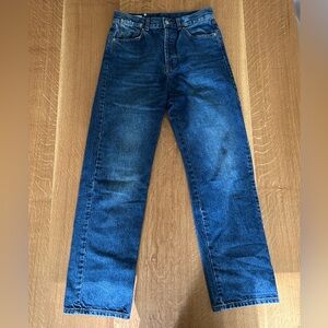 Dries Van Noten Deep Blue Straight Jeans 26